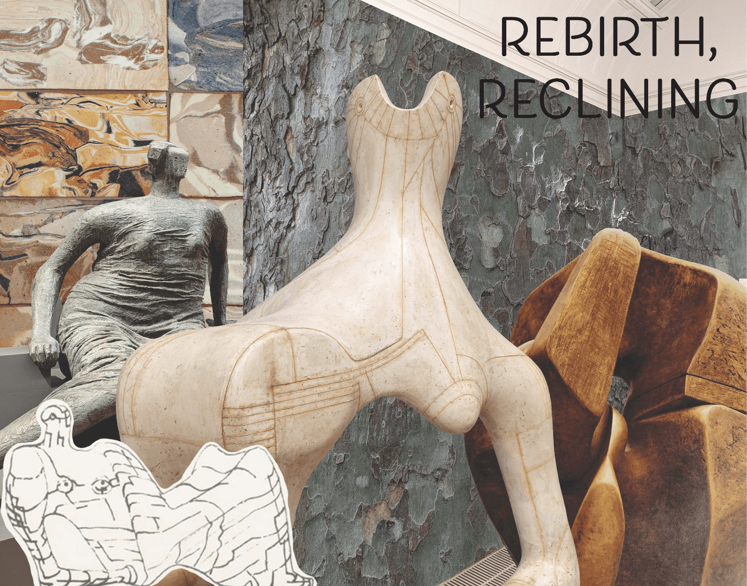 Rebirth, reclining, portfolio item 1
