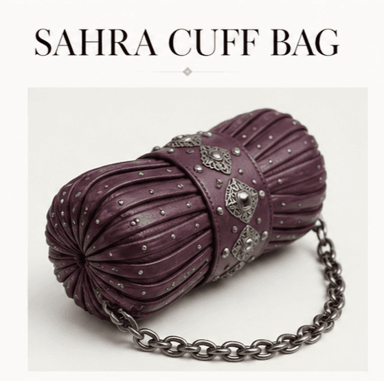 Sahra cuff bag, portfolio item 1