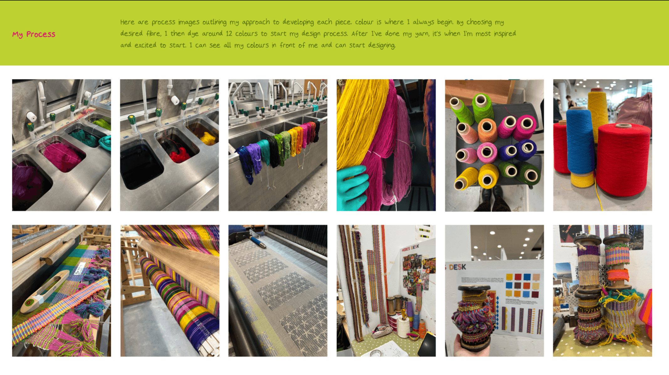 Hebe’s Haberdashery, portfolio item 2