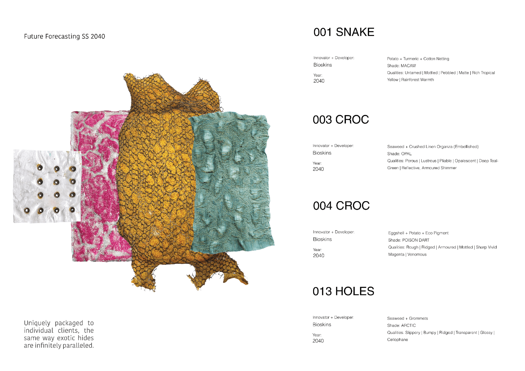 Bioskins//bushland Couture, portfolio item 8