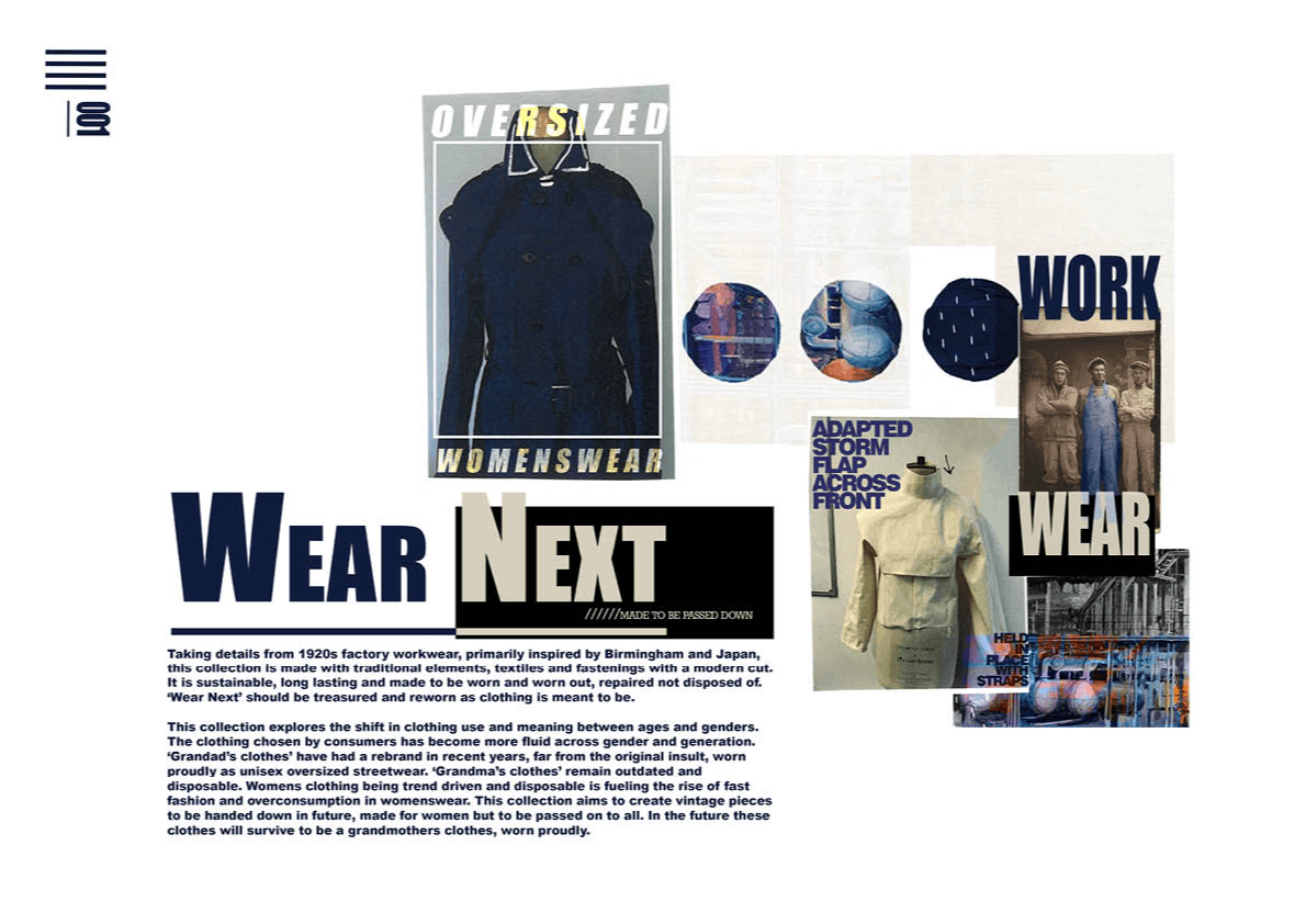 Wear Next, portfolio item 1
