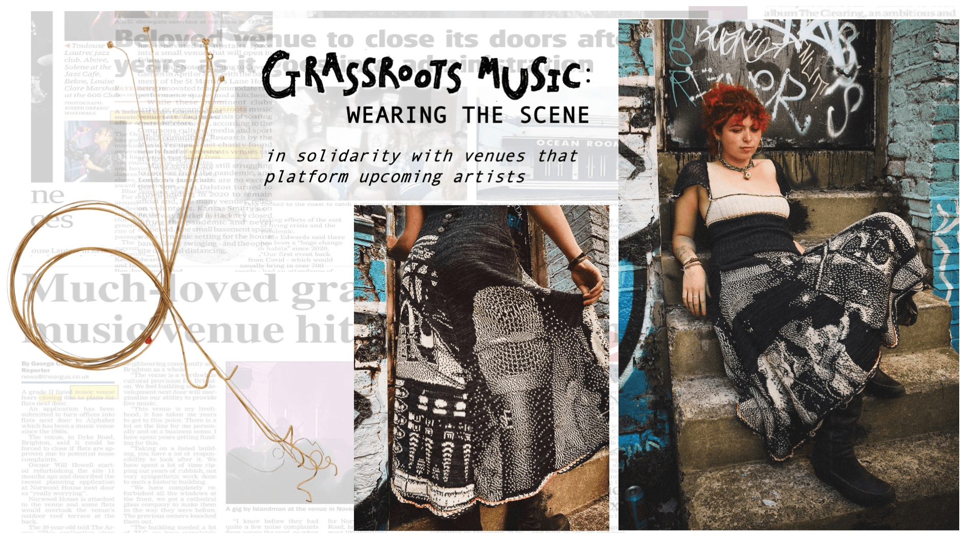 Grassroots music: wearing the scene, portfolio item 1