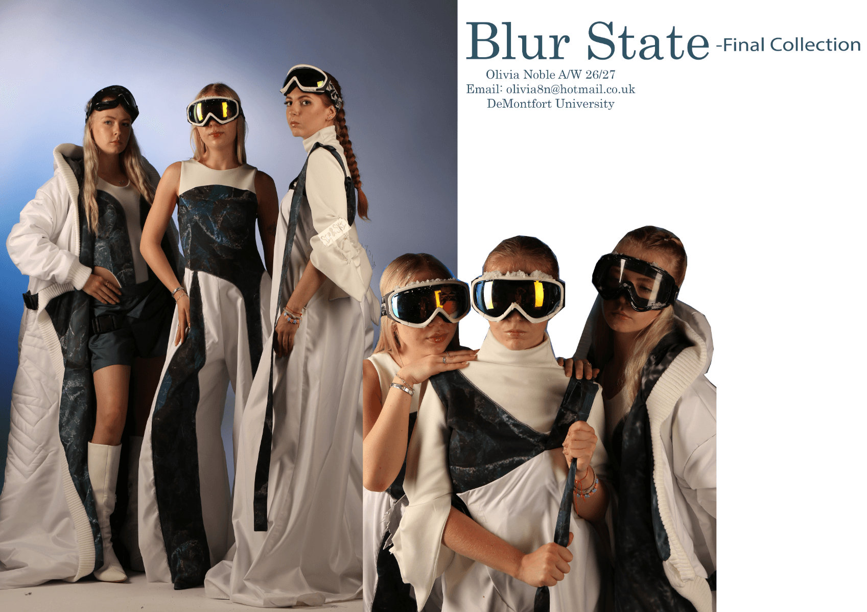 'Blur state': graduate collection, portfolio item 1