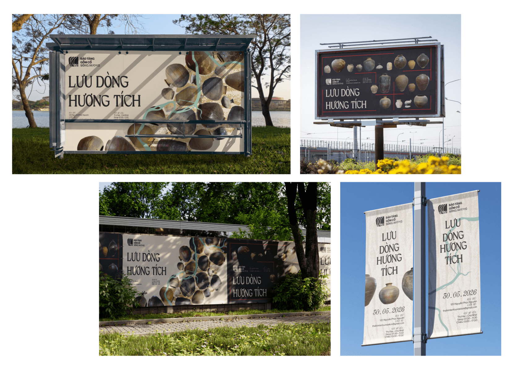 Visual identity for antique pottery museum branding, portfolio item 4