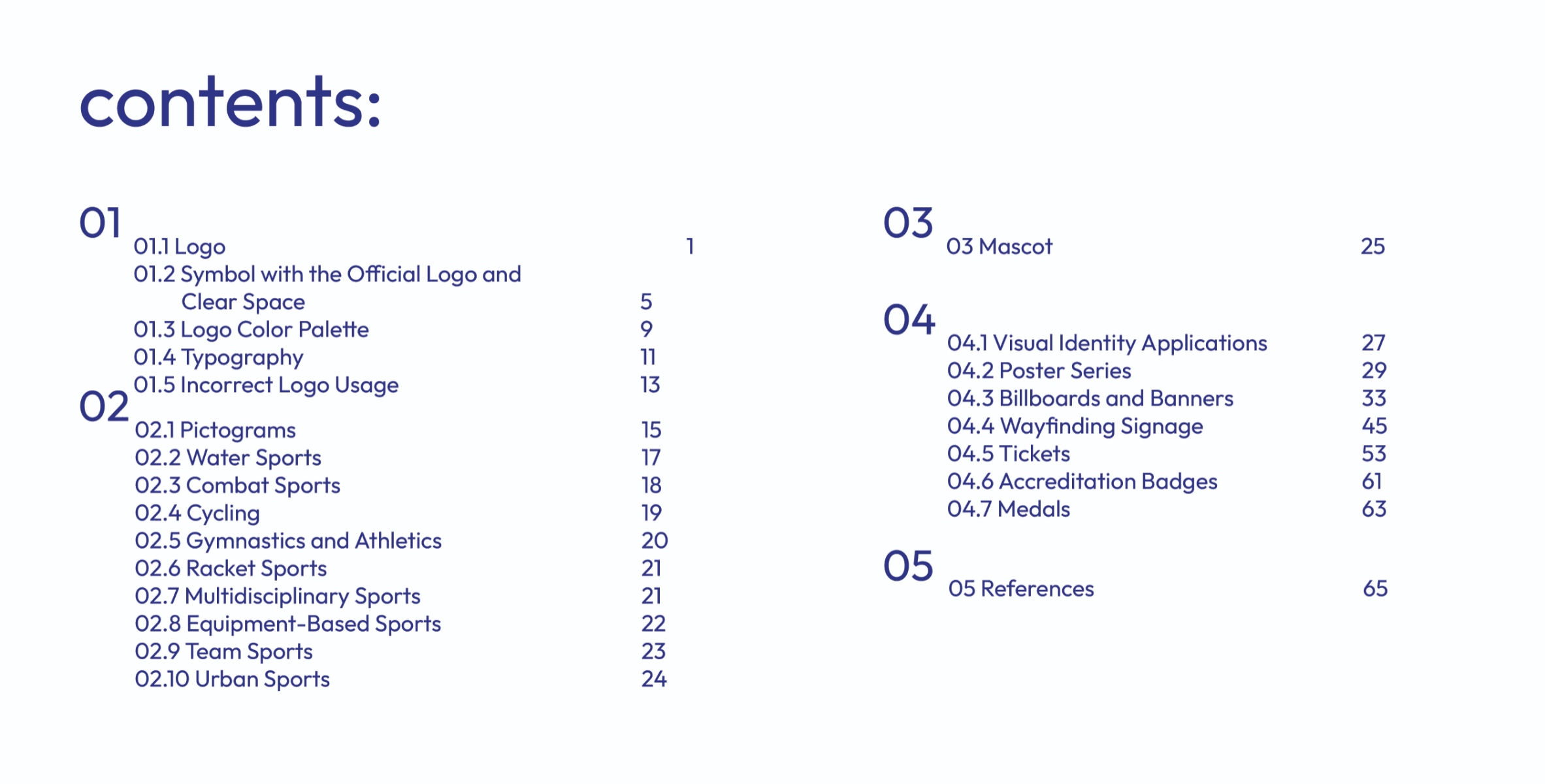 Visual Identity Design for the Belgrade 2036 Summer Olympic Games, portfolio item 2