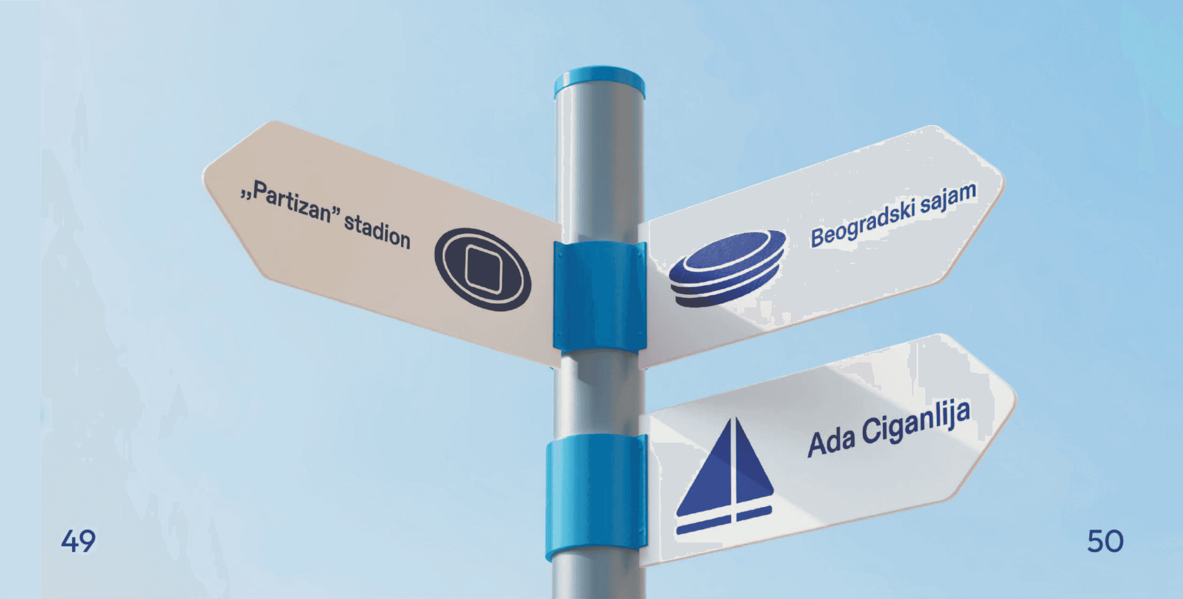 Visual Identity Design for the Belgrade 2036 Summer Olympic Games, portfolio item 27