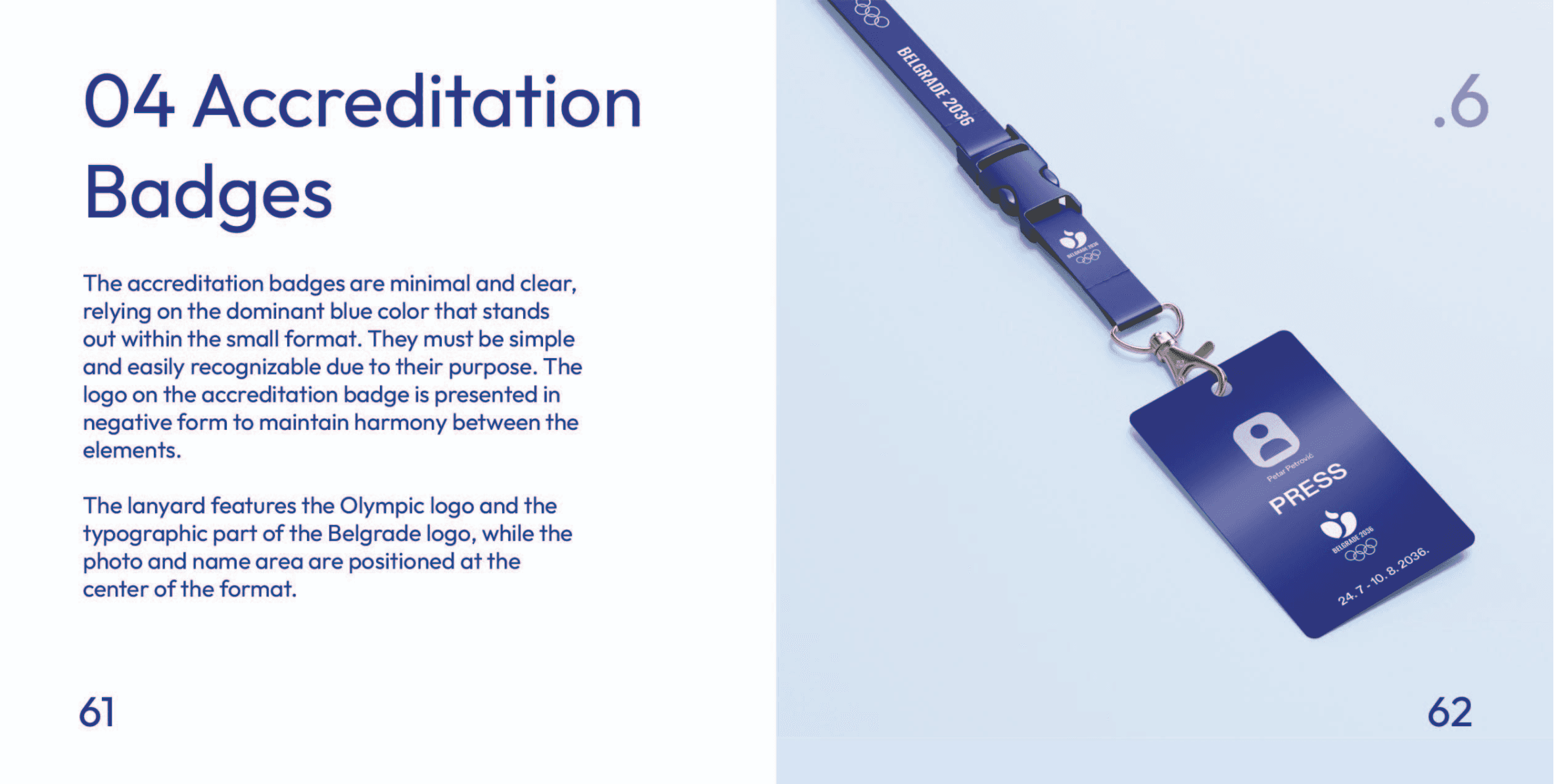 Visual Identity Design for the Belgrade 2036 Summer Olympic Games, portfolio item 33
