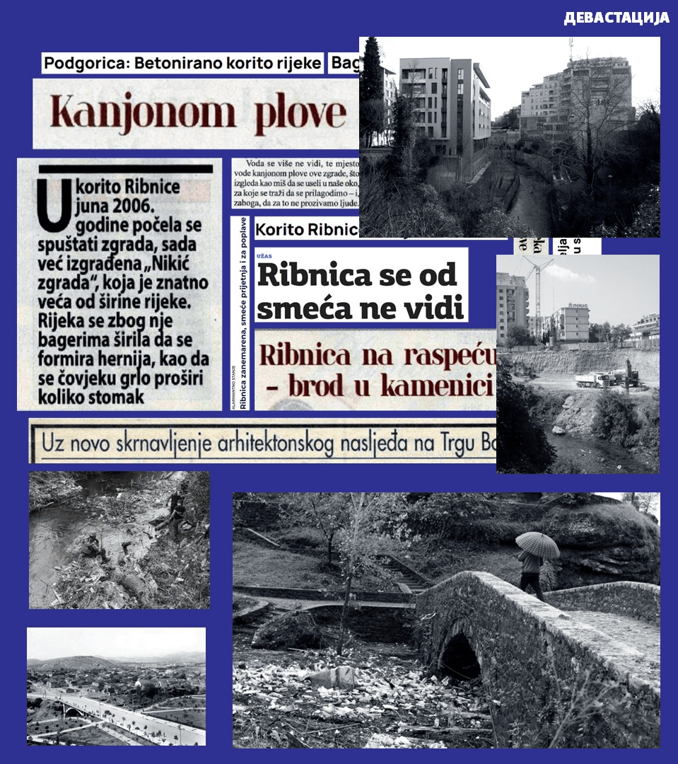ARTICULATION OF URBAN EDGES – REACTIVATING THE RIBNICA AS pODGORICA'S URBAN CLASP, portfolio item 7