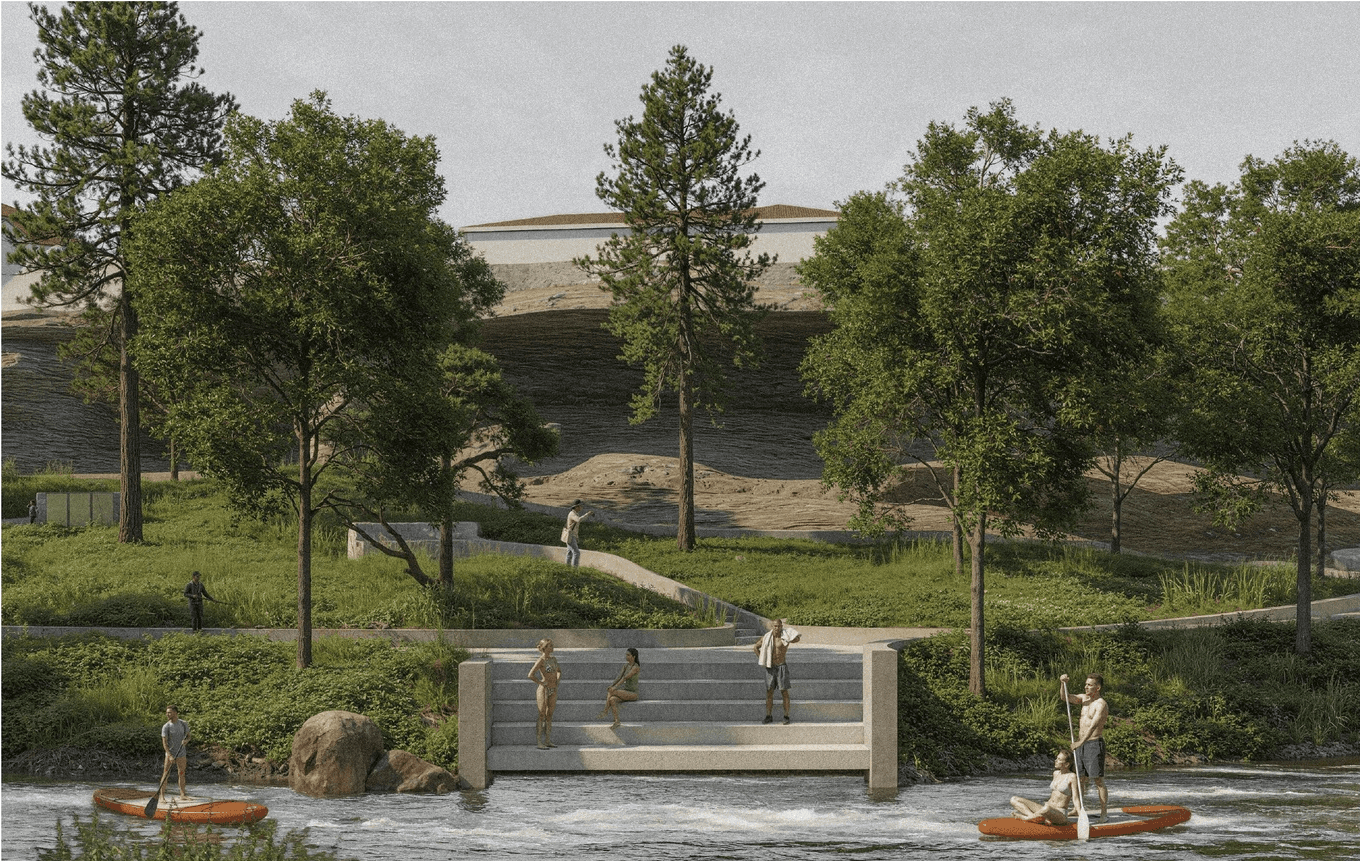 ARTICULATION OF URBAN EDGES – REACTIVATING THE RIBNICA AS pODGORICA'S URBAN CLASP, portfolio item 5