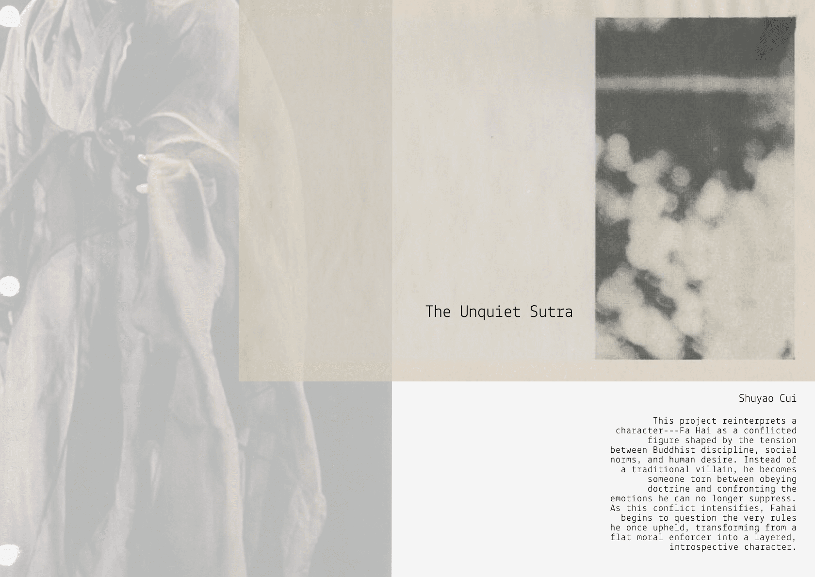 The unquiet sutra, portfolio item 5