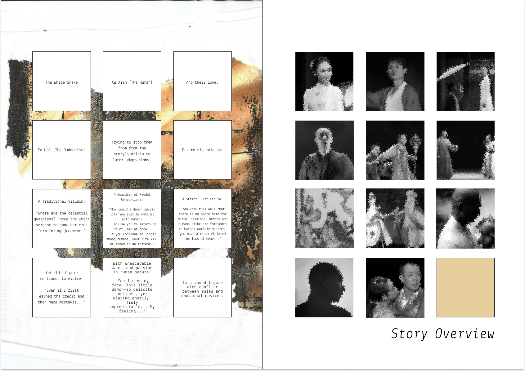 The unquiet sutra, portfolio item 9
