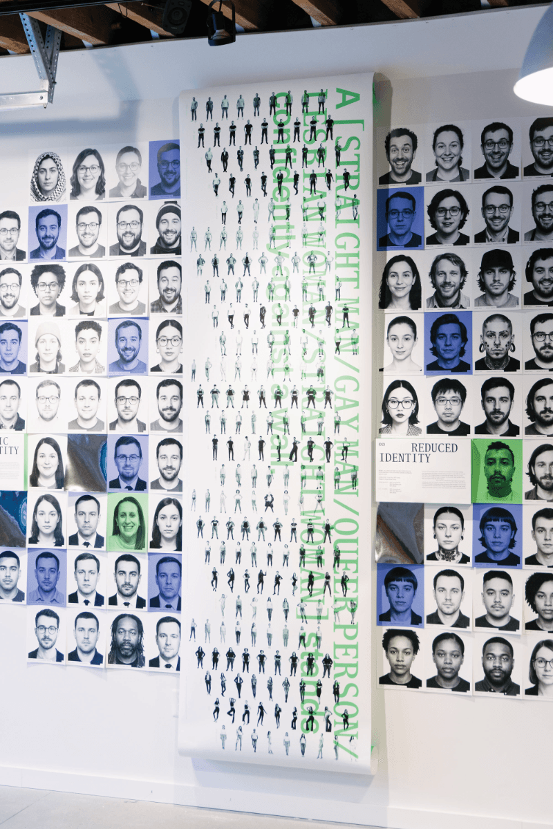 Machine Gaze: human identity flattened by the machine, portfolio item 7