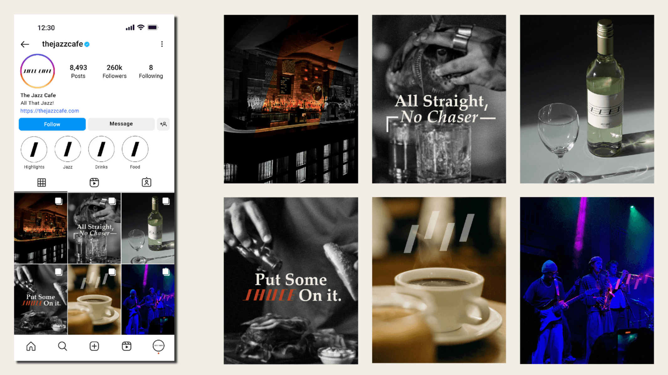 Jazz Café, portfolio item 7