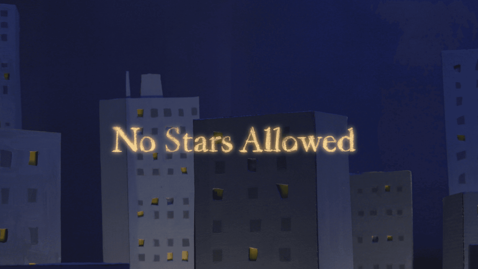 No STARS ALLOWED, portfolio item 5