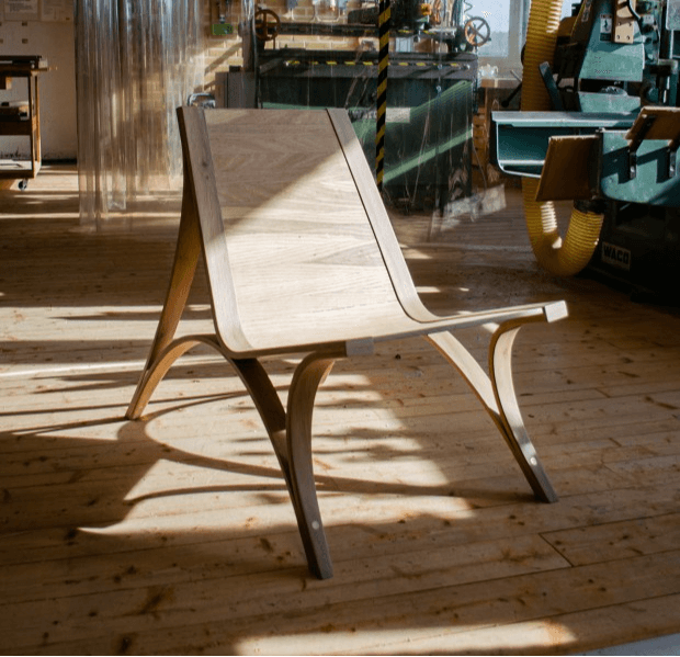 Between Engineering and Craft - Lounge Chair, portfolio item 1
