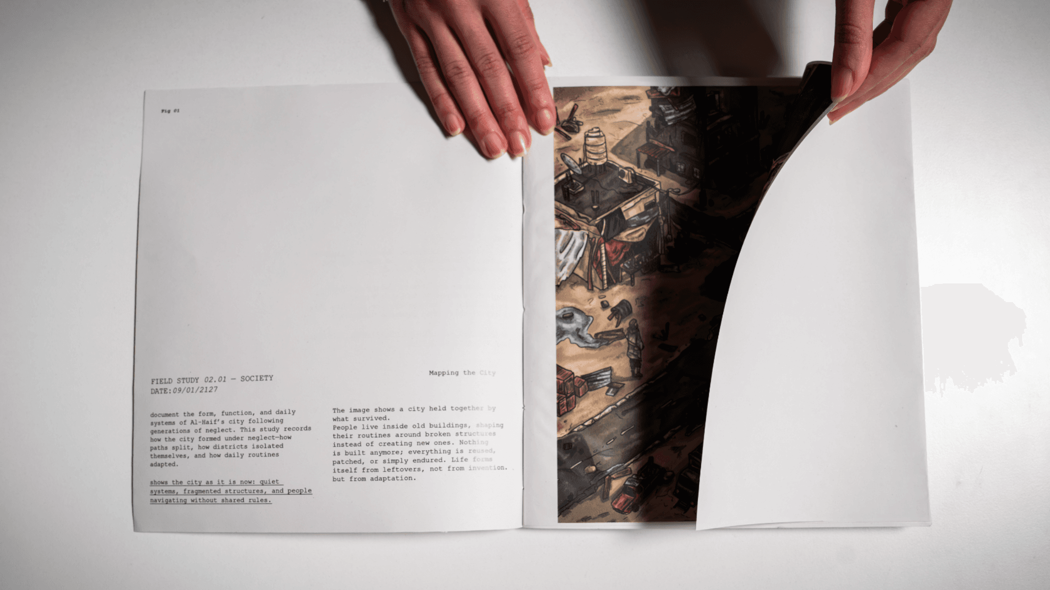 Al-Haif A Speculative Illustrated Journal, portfolio item 8