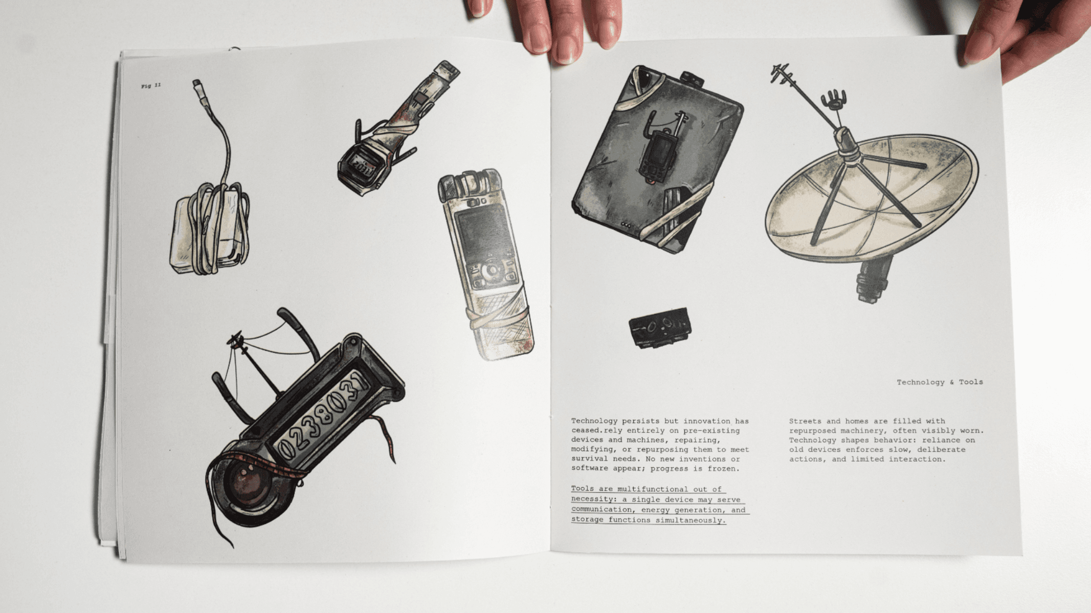 Al-Haif A Speculative Illustrated Journal, portfolio item 3