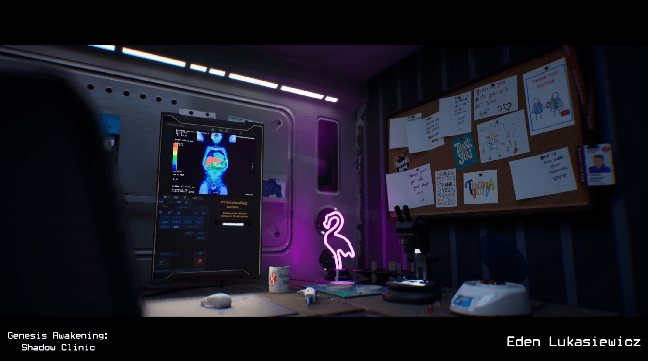 Genesis Awakening: Shadow Clinic, portfolio item 5