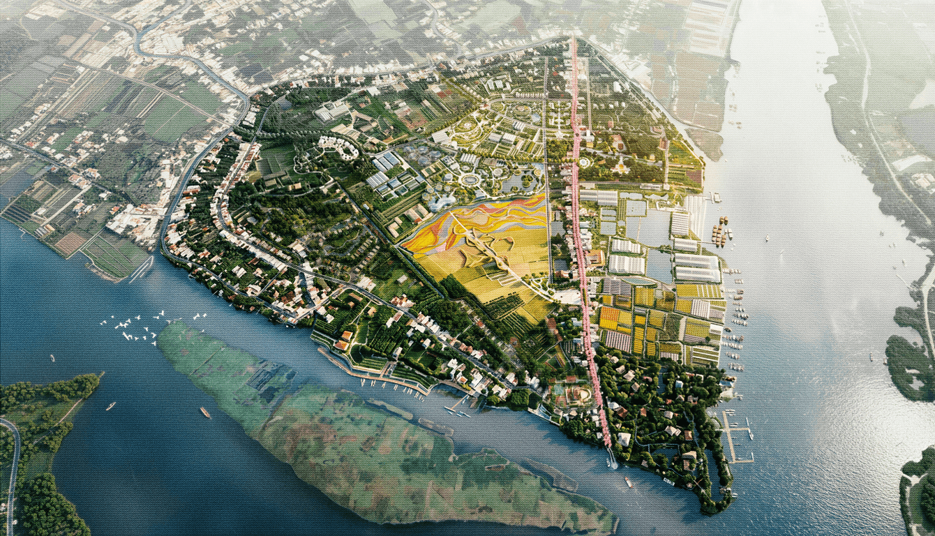 Smart Heritage Landscape: Ton Duc Thang Village on Ong Ho Island, portfolio item 3