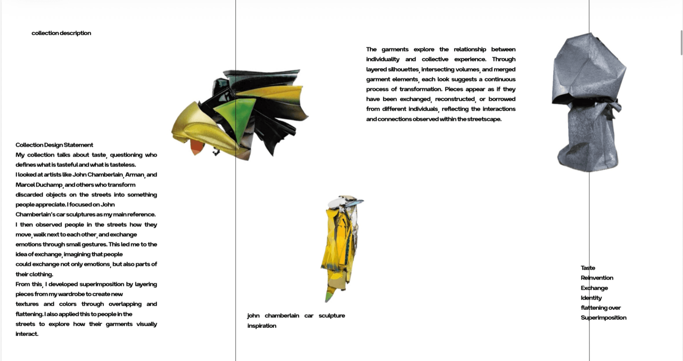 Graduate collection, portfolio item 1