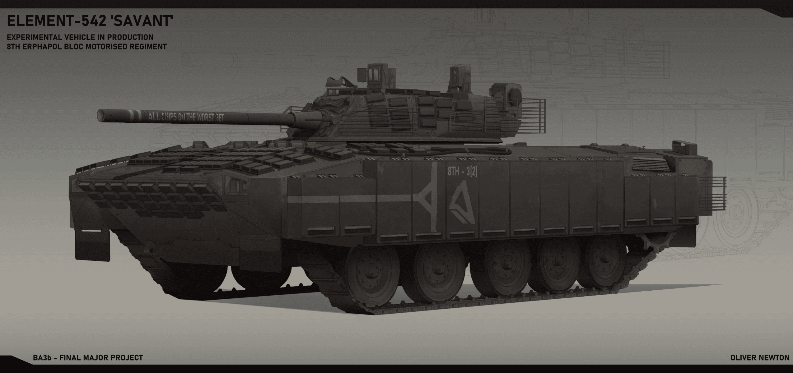 Incursion: prototype infantry fighting vehicle, portfolio item 1