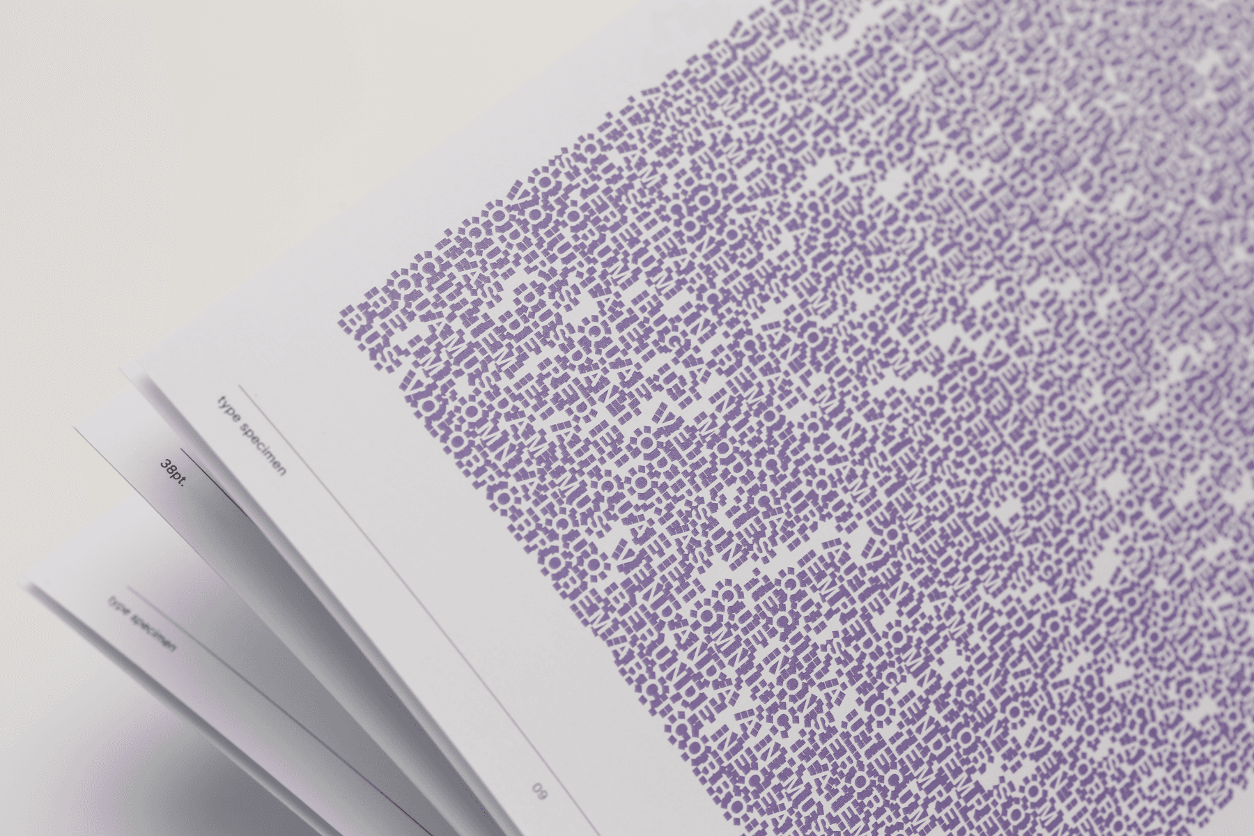 Experimental Type Design on Migration, portfolio item 19