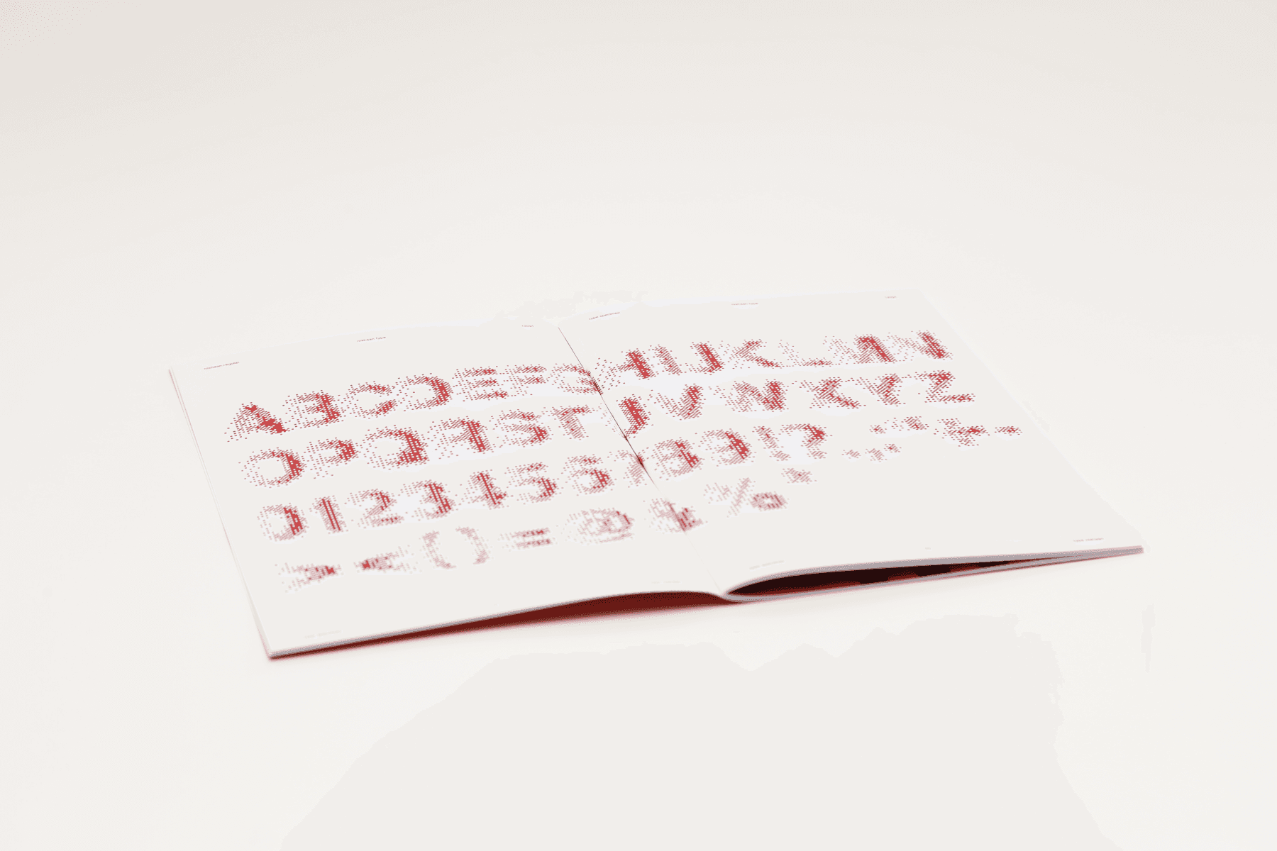 Experimental Type Design on Migration, portfolio item 10