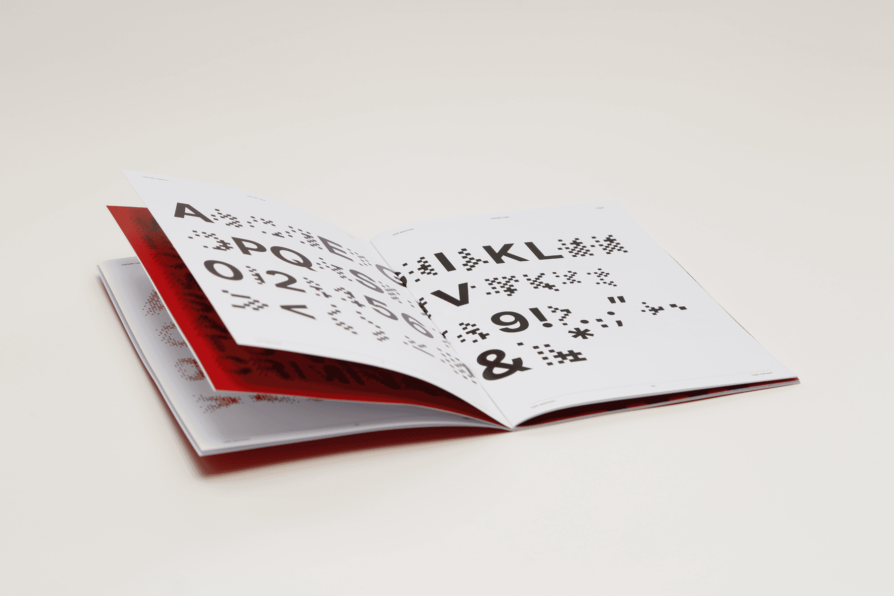 Experimental Type Design on Migration, portfolio item 9