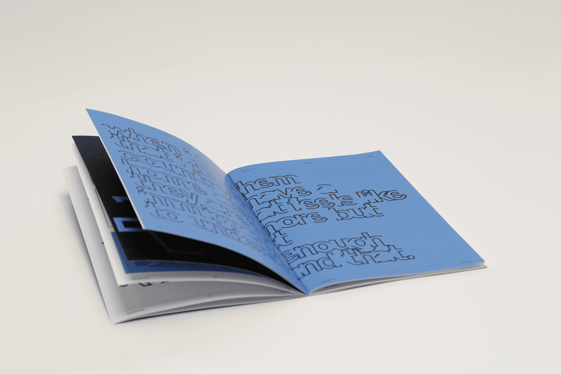 Experimental Type Design on Migration, portfolio item 4