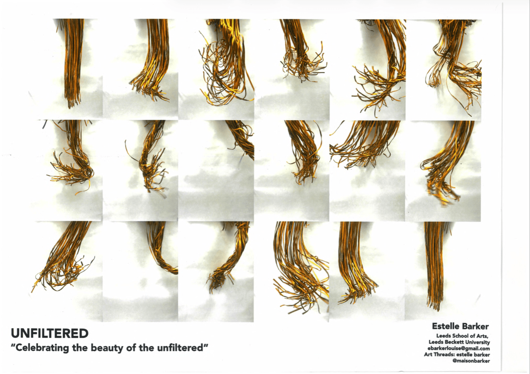 Unfiltered - gRADUATE COLLECTION, portfolio item 1