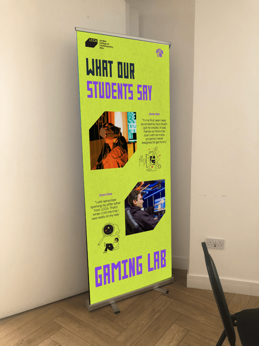 LCCA GAMING LAB SUb-brand, portfolio item 12