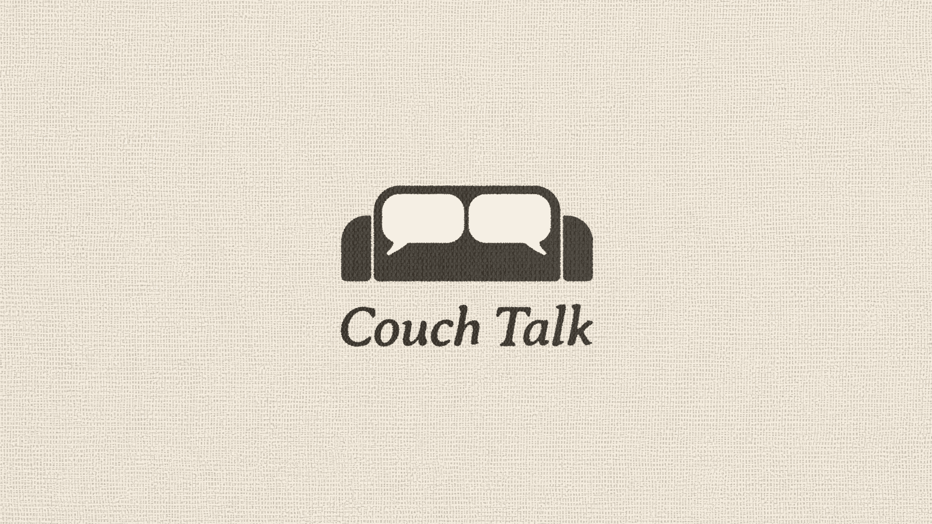 Couch talk, portfolio item 1