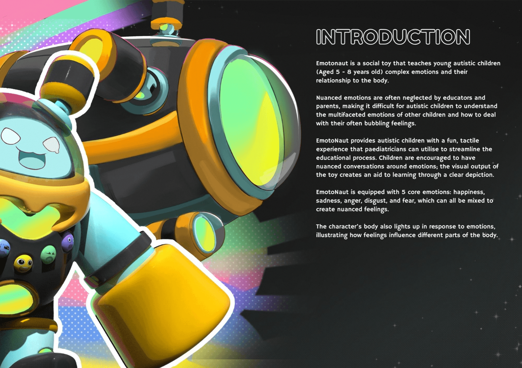 Emotonaut, portfolio item 1