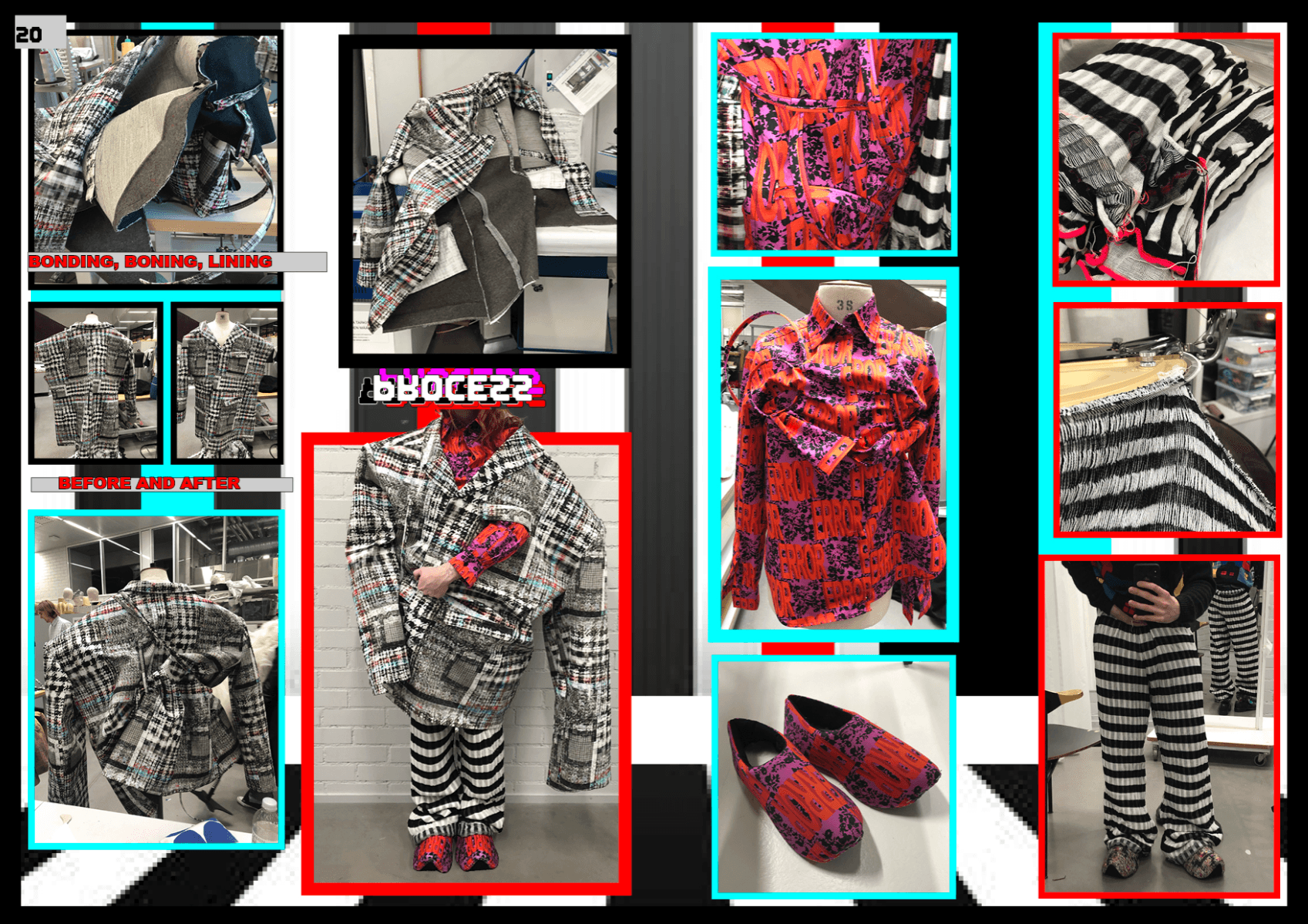 HANg, freeze, crash - video game and hardware glitches meet victorian fashion, portfolio item 24