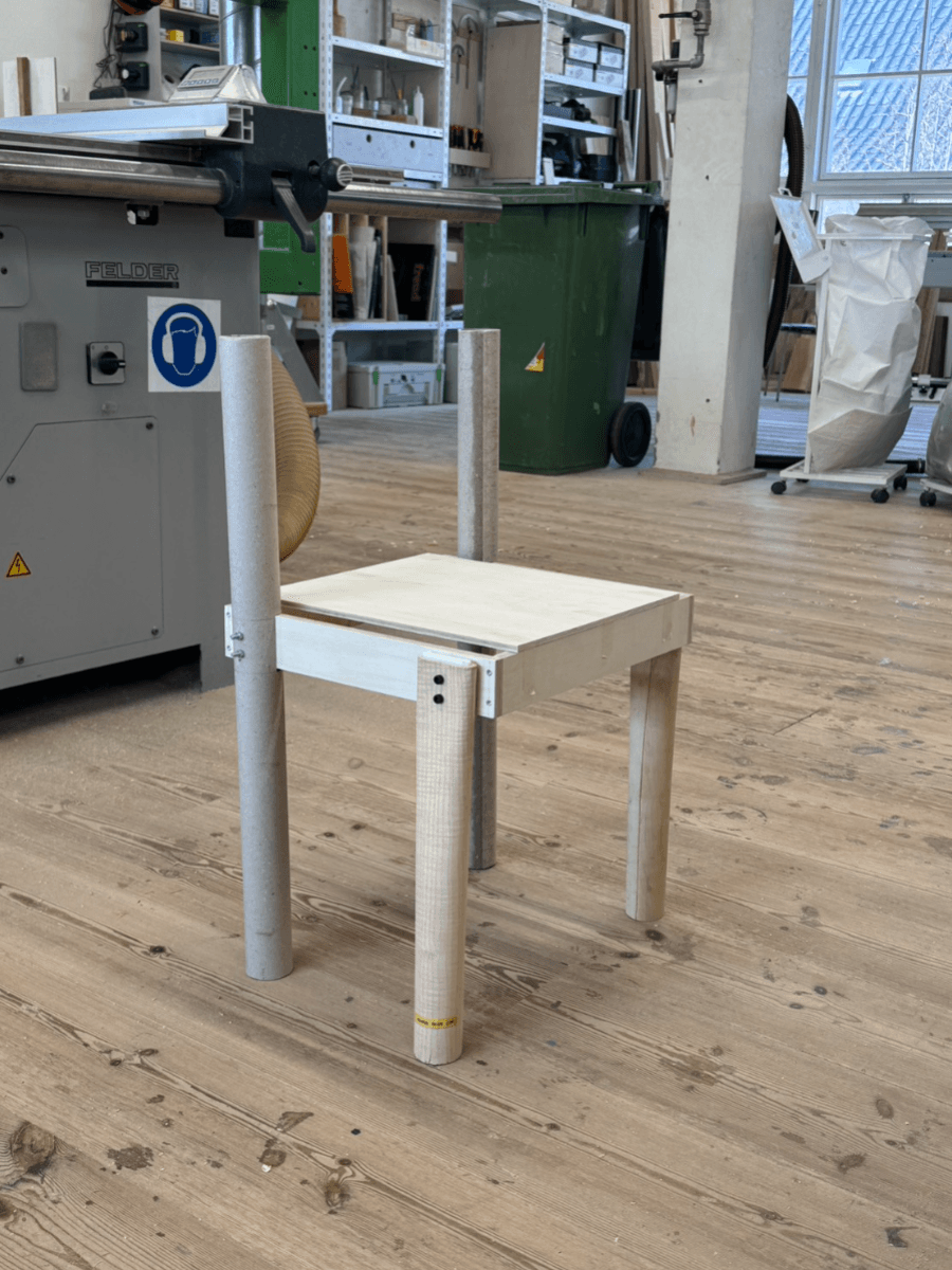 Tube chair, portfolio item 12