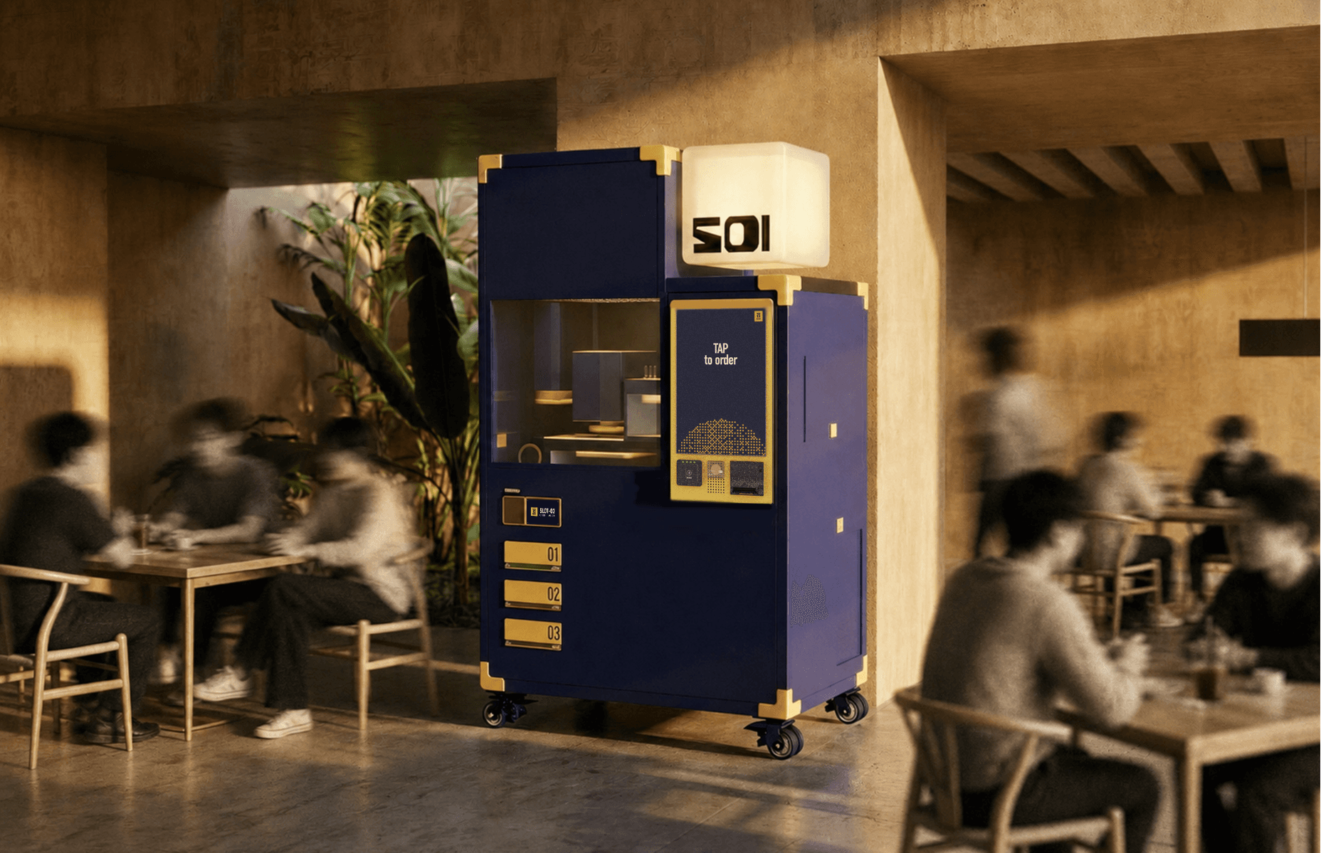 SOI - a Chapati Vending Machine, portfolio item 1