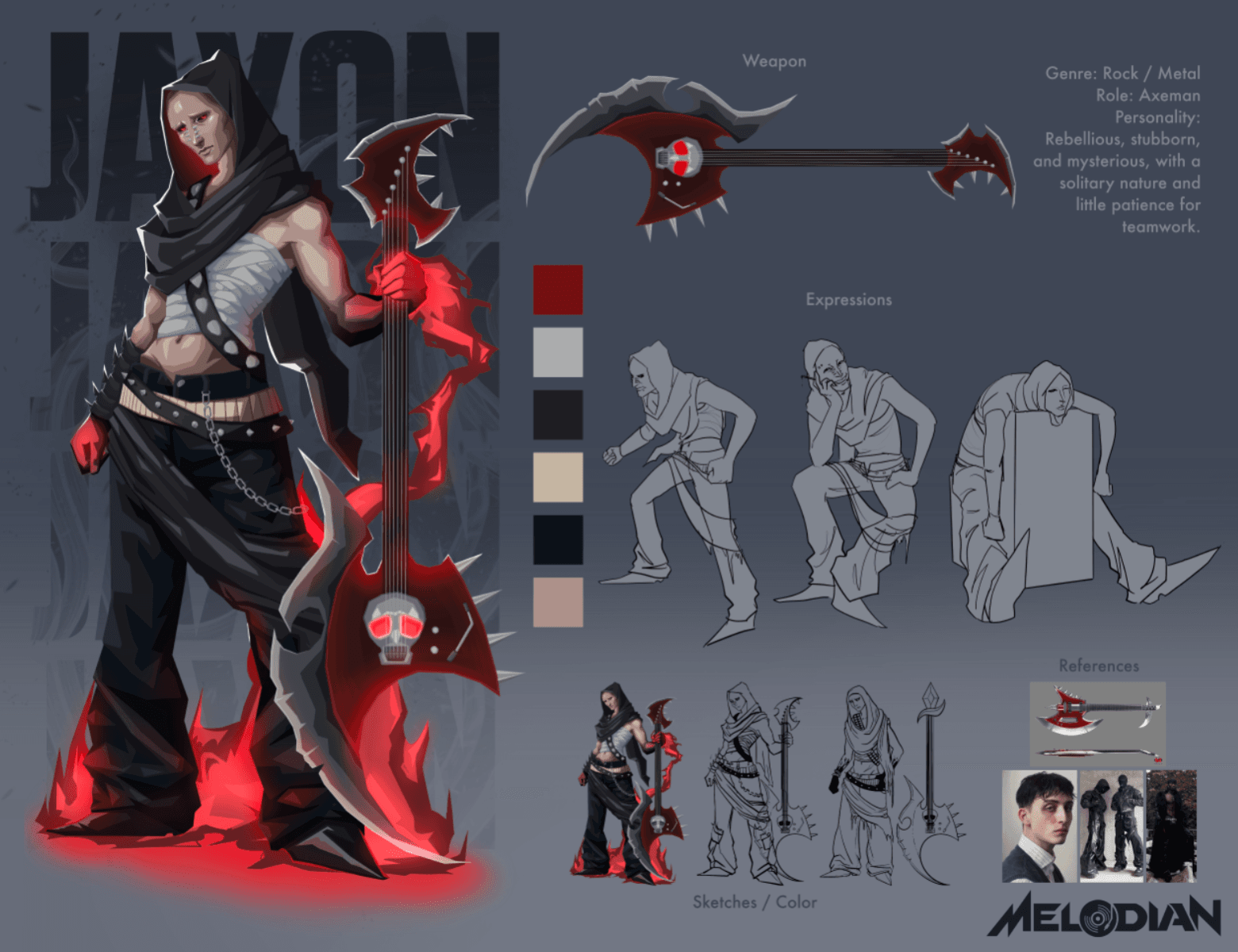Melodian, portfolio item 3
