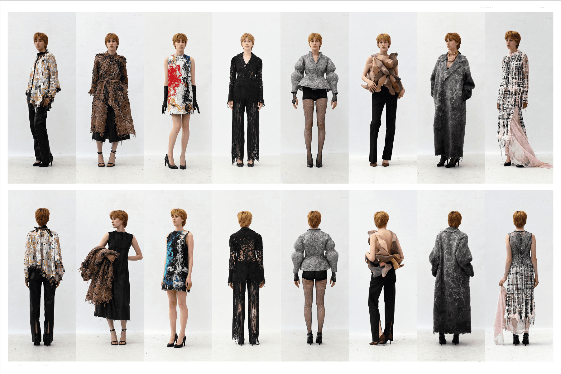 Ensemble of iconic fragments, portfolio item 34