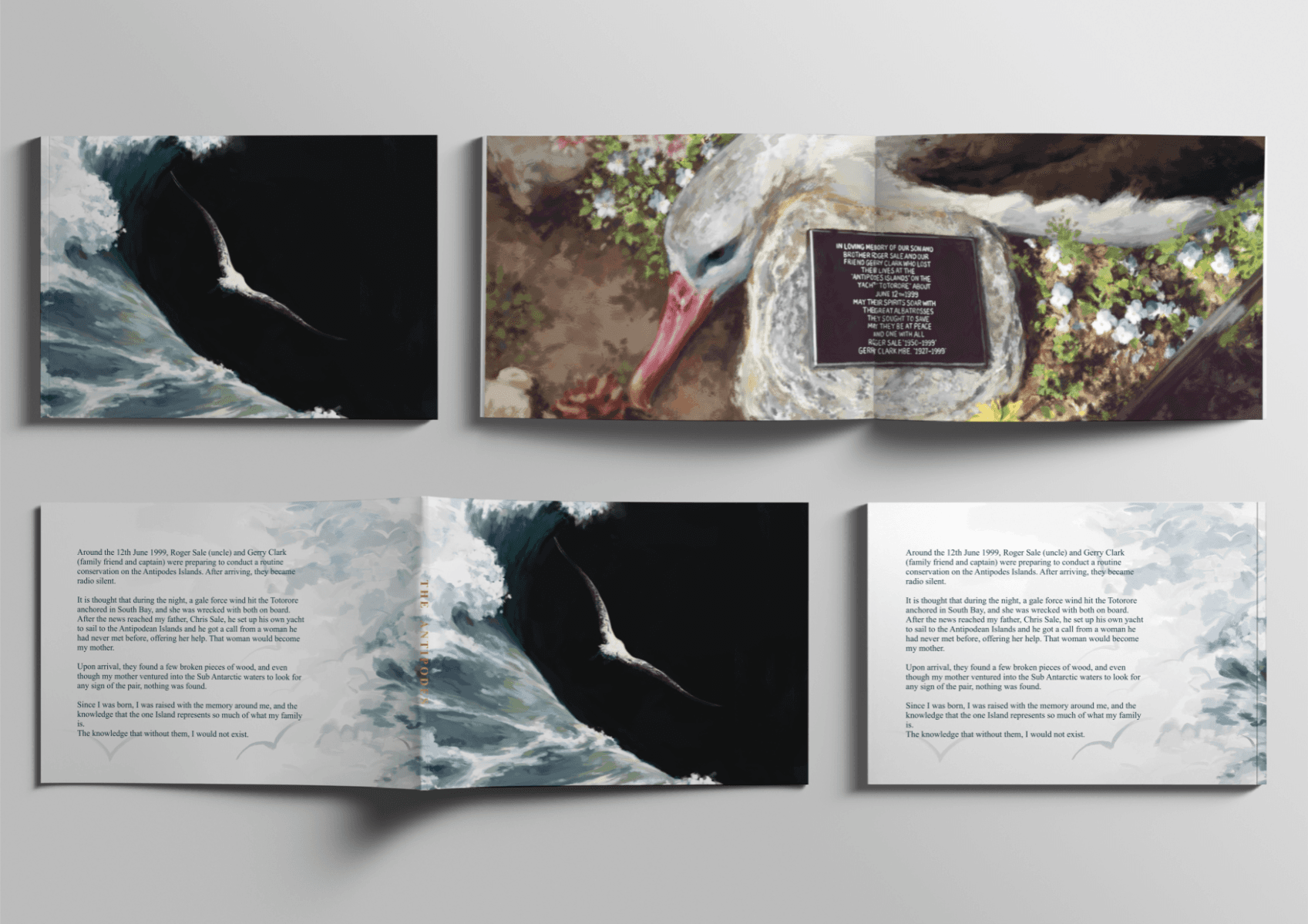 The Antipodes, portfolio item 1