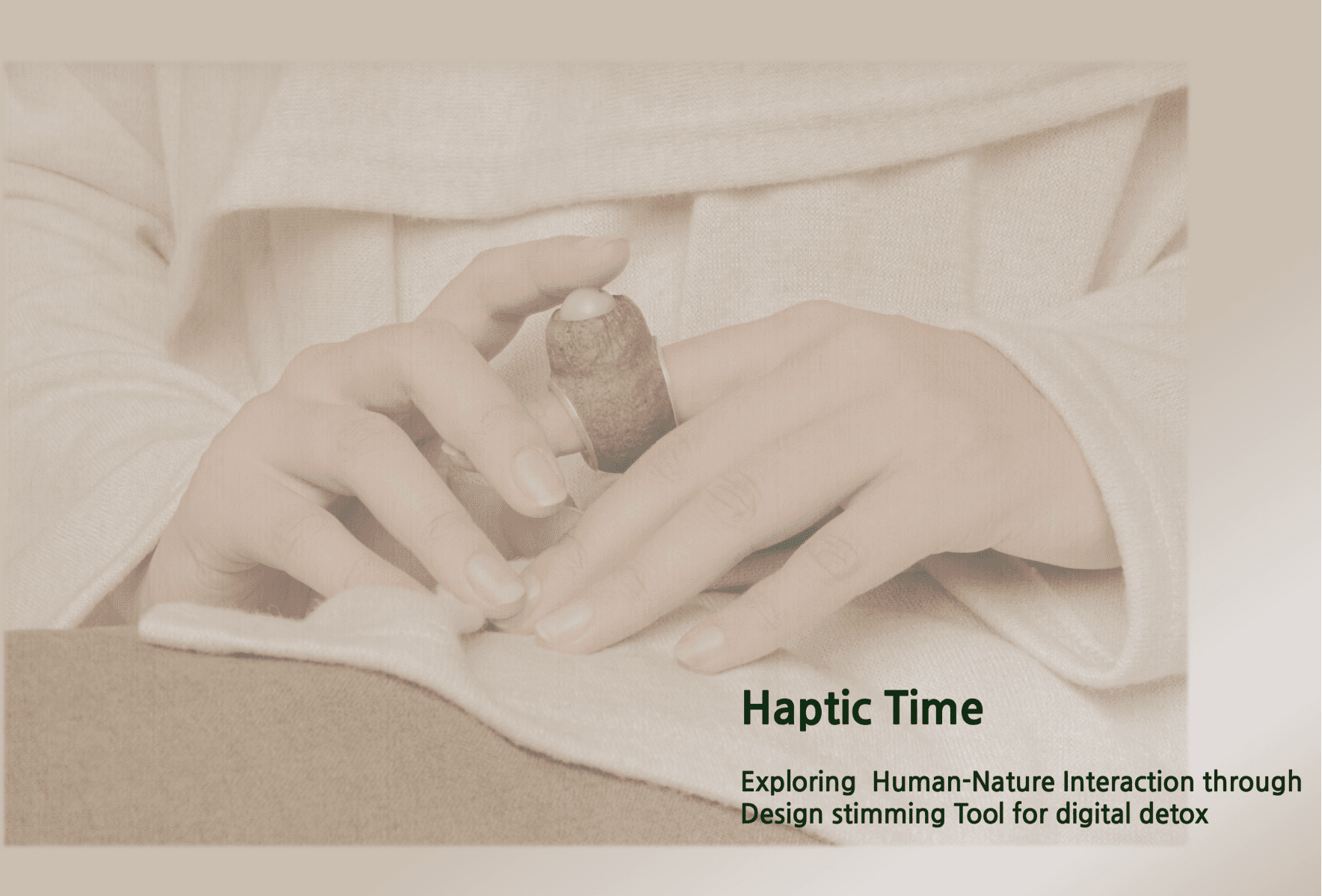 Haptic time, portfolio item 2