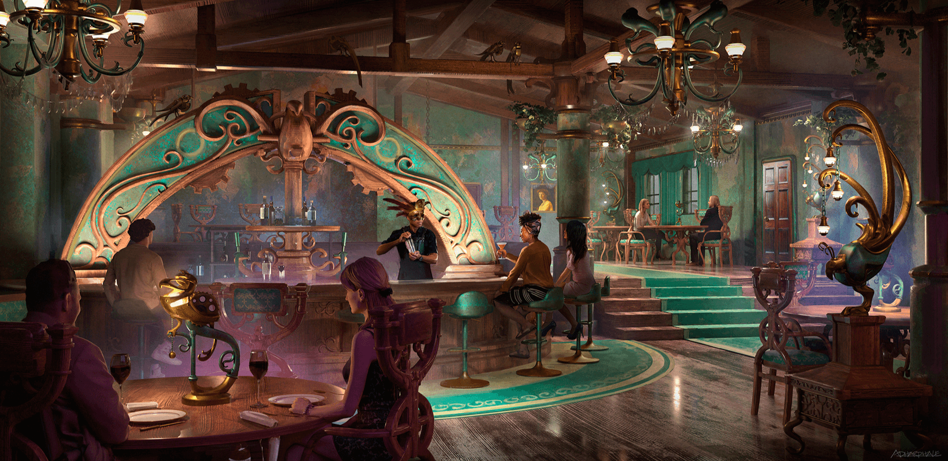 Clockpark - theme park concept, portfolio item 16