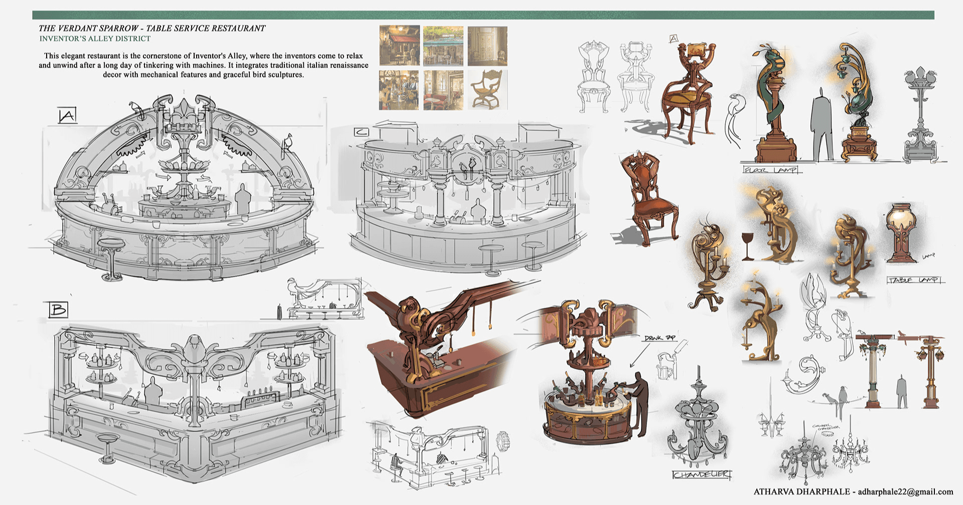Clockpark - theme park concept, portfolio item 12