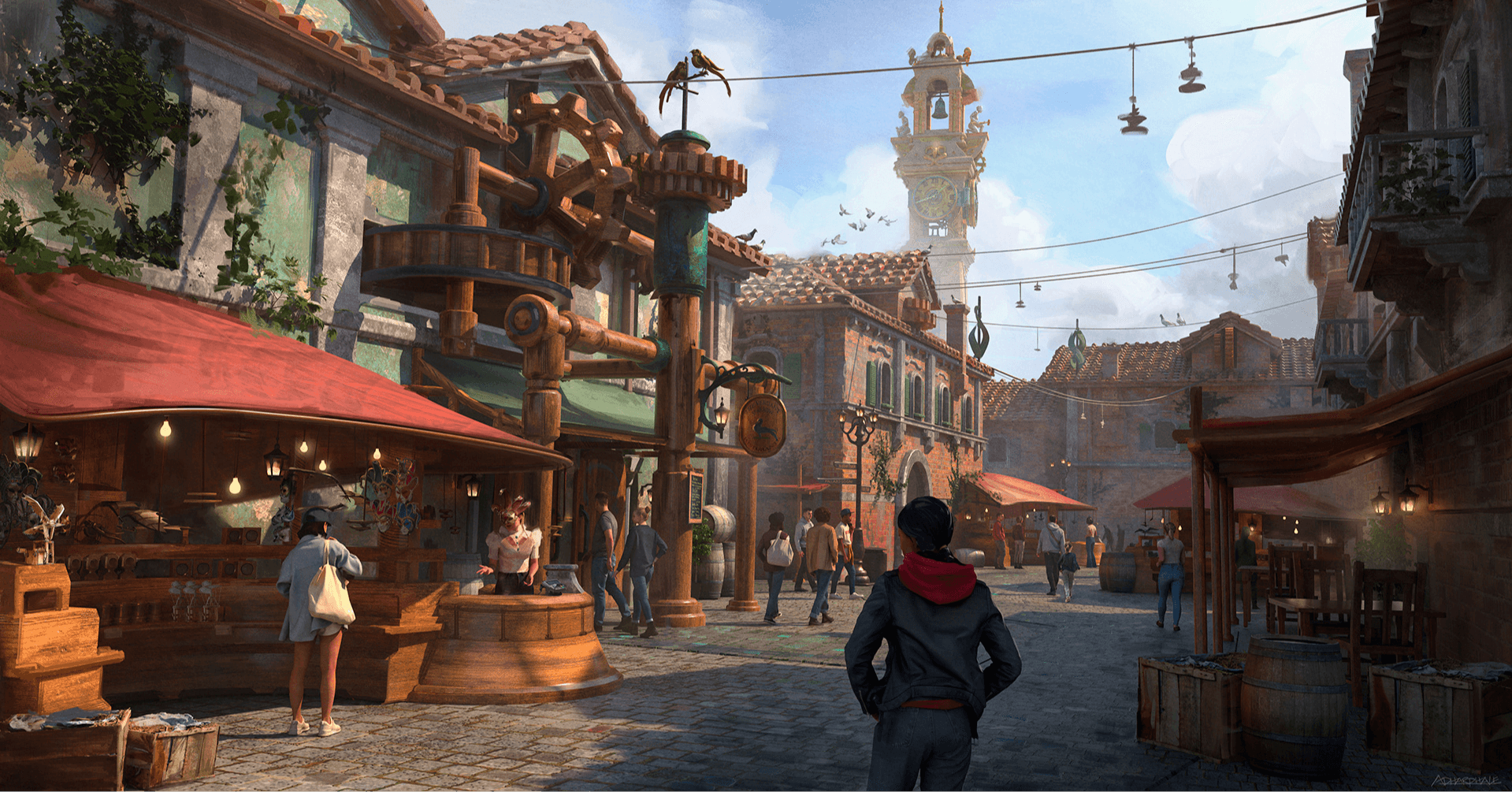 Clockpark - theme park concept, portfolio item 10