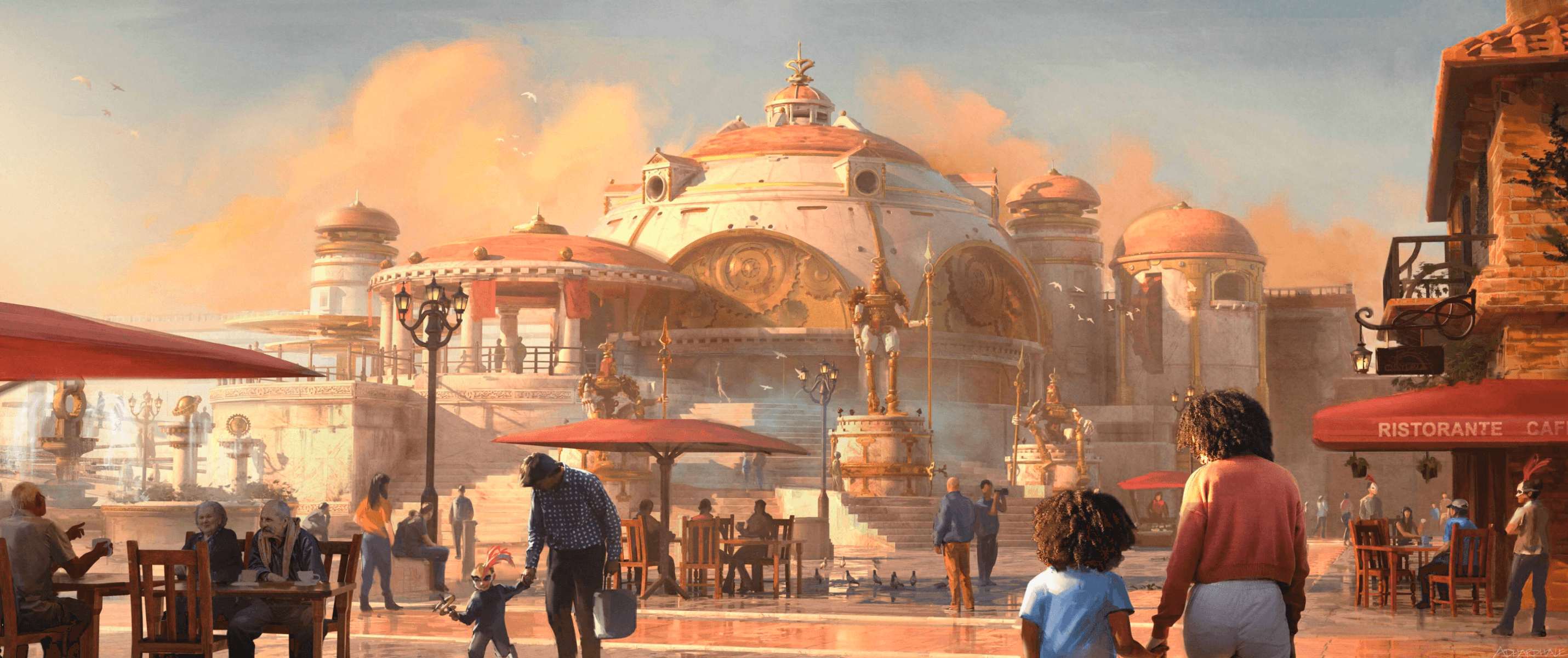 Clockpark - theme park concept, portfolio item 4