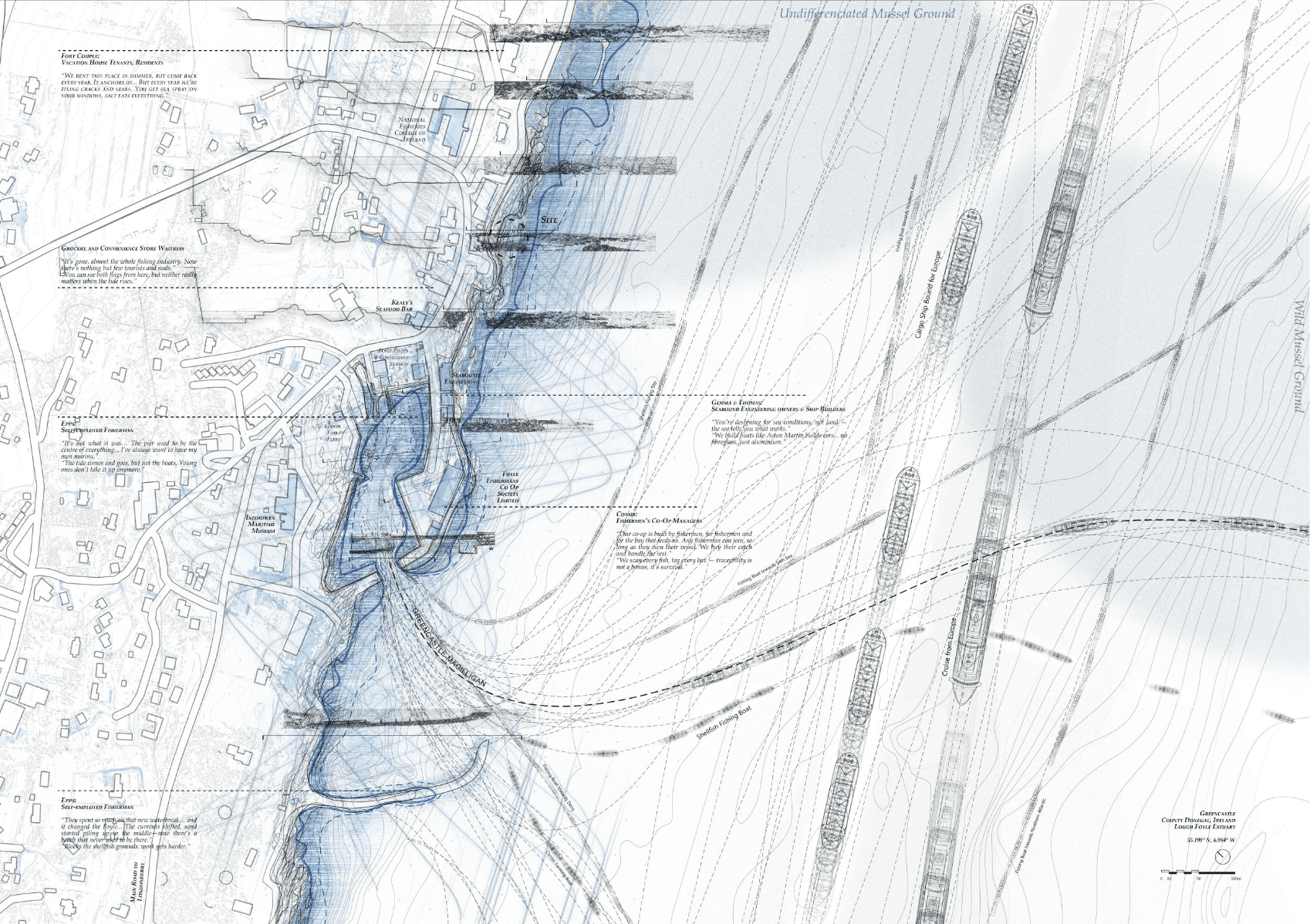 Shellitory: Intertwining the Shifting Edge at Greencastle, portfolio item 3