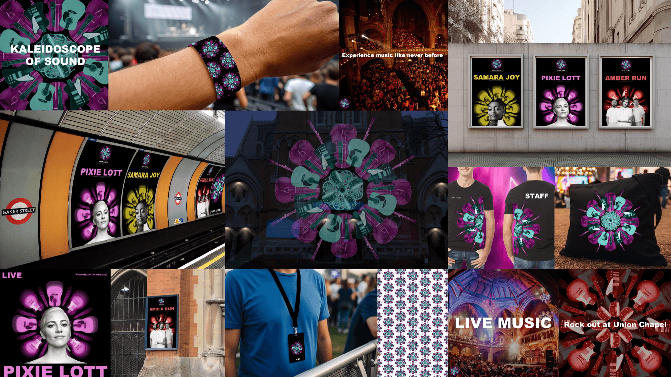 Union chapel rebrand, portfolio item 2