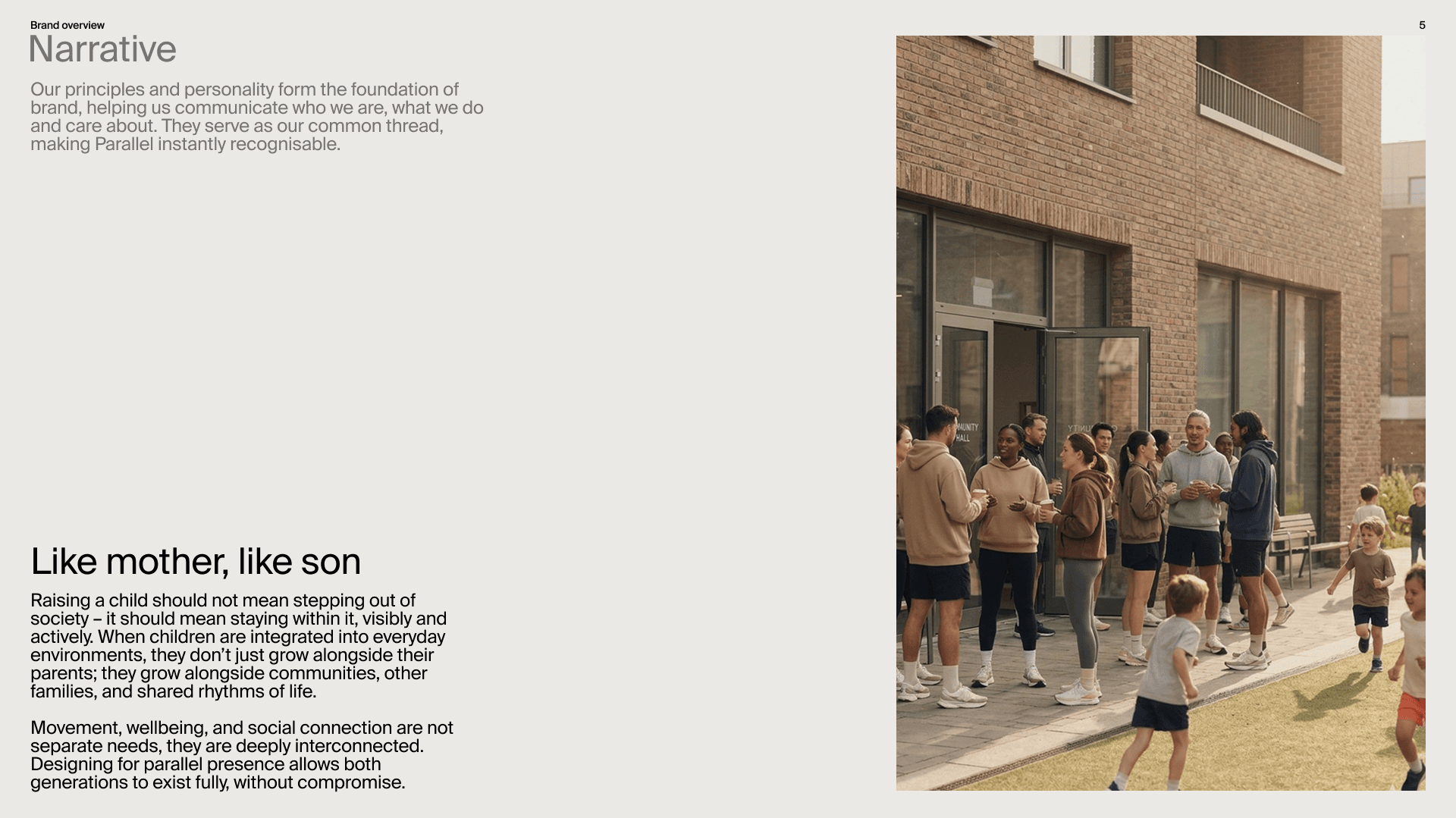 Parallel - activate space for kids in the gym, portfolio item 6
