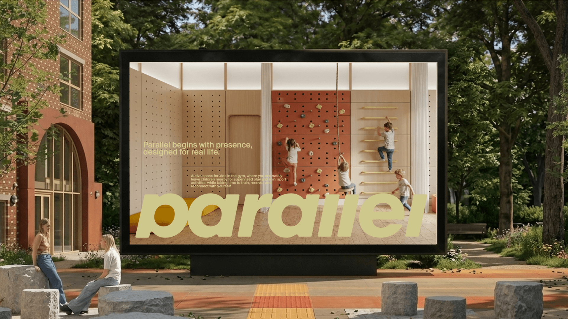 Parallel - activate space for kids in the gym, portfolio item 26
