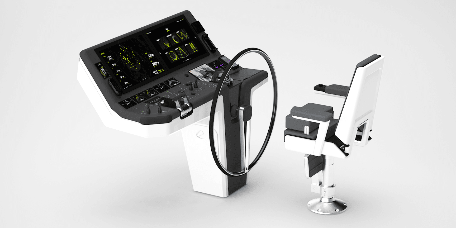 Helm Station for sailing catamarans, portfolio item 15