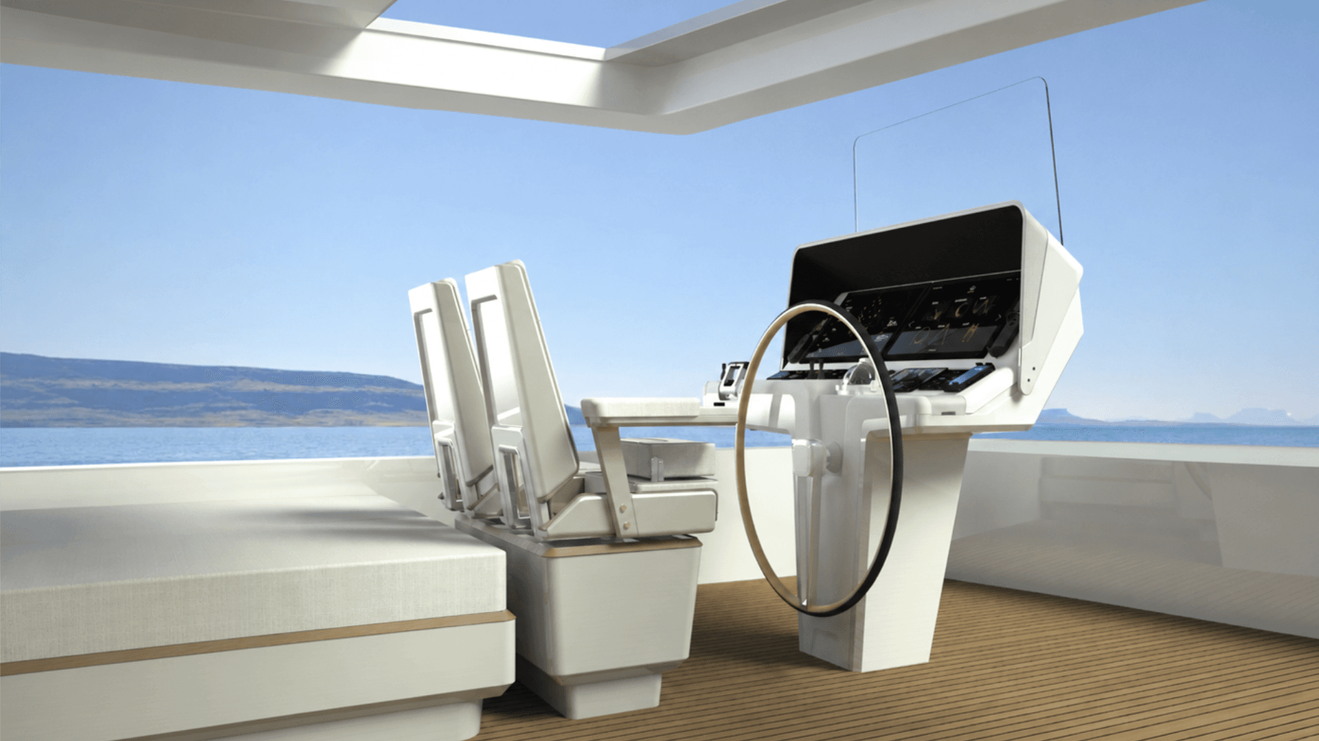 Helm Station for sailing catamarans, portfolio item 10